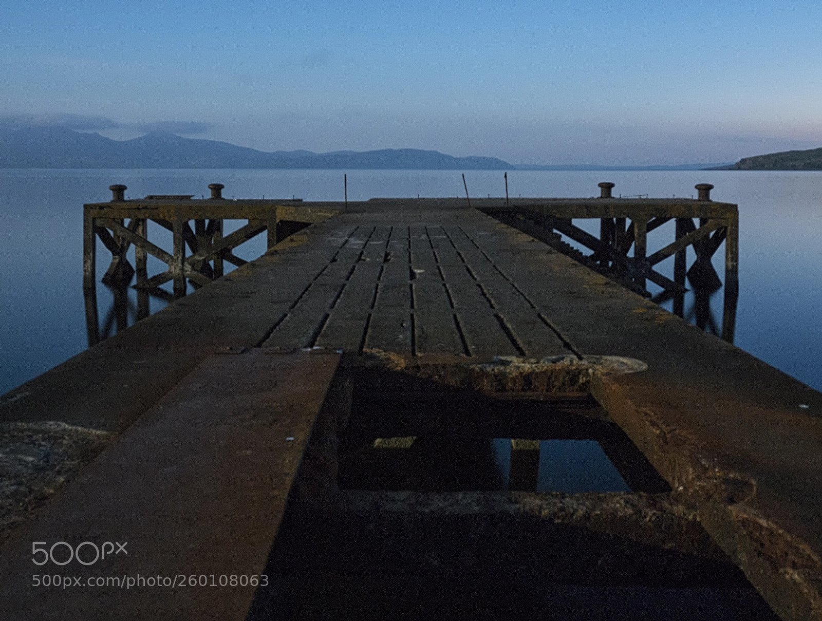 Olympus OM-D E-M5 II sample photo. Portencross pier jetty scotland photography