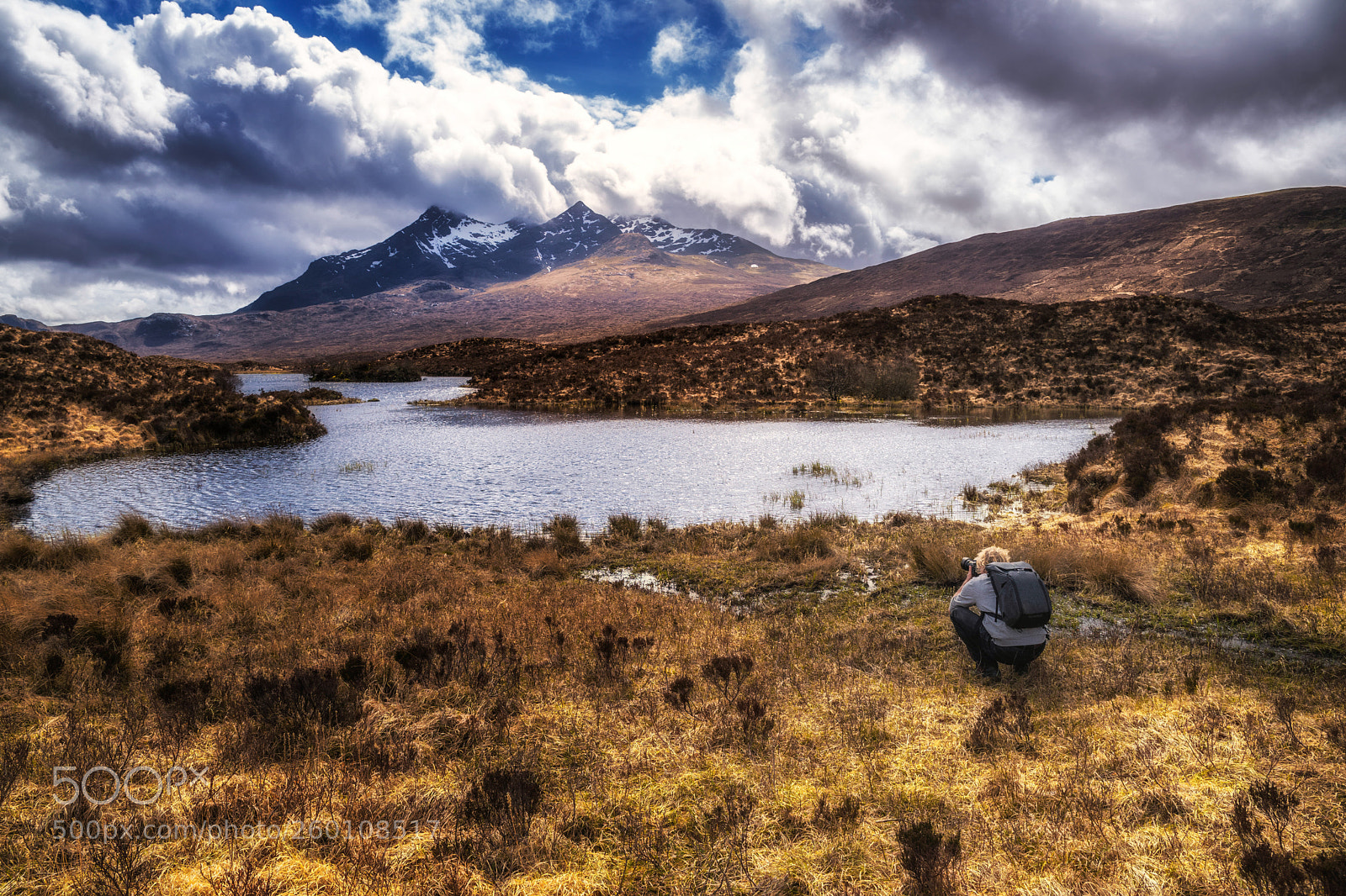 Nikon D5300 sample photo. Shooting the cuillin photography