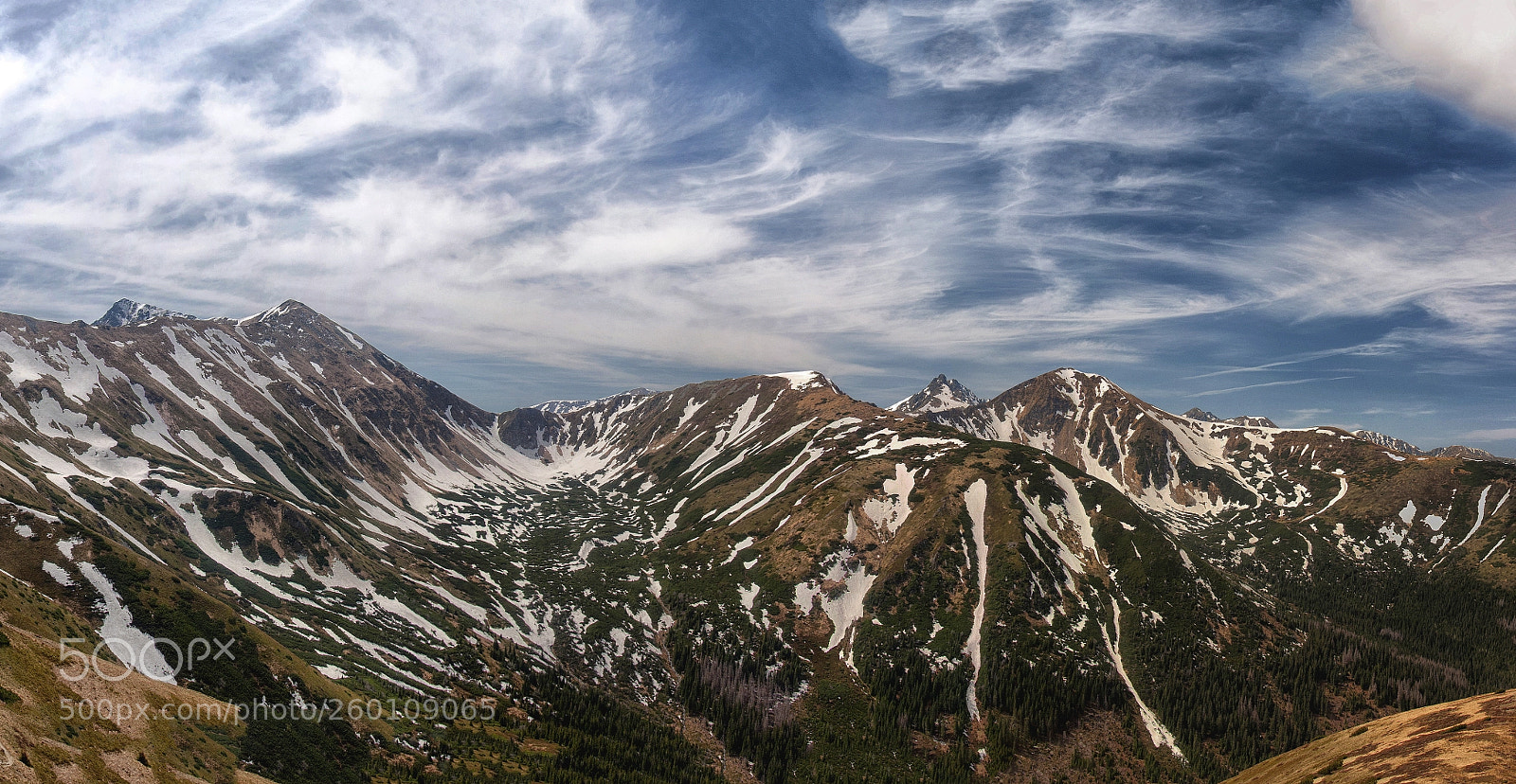 Nikon D5000 sample photo. Spring in the mountains photography