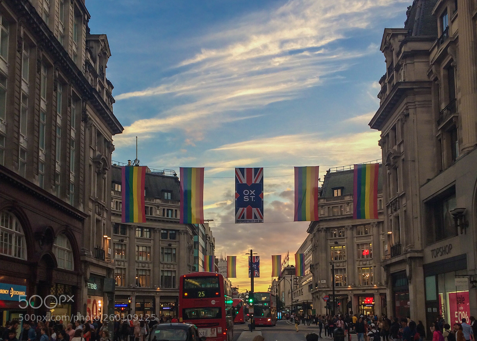 Apple iPhone 5s sample photo. Pride of oxford streetcbbebcbfe photography