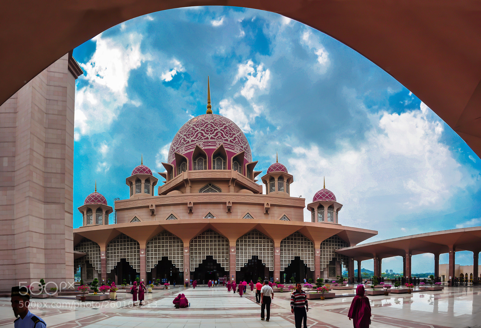 Nikon D90 sample photo. Putra mosque in malaysia photography