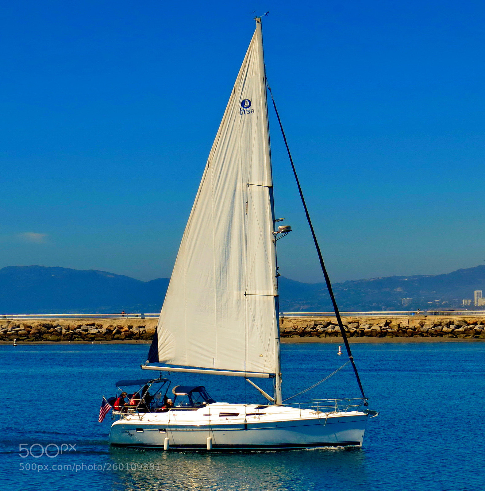 Canon PowerShot SX50 HS sample photo. A white sailboat in photography