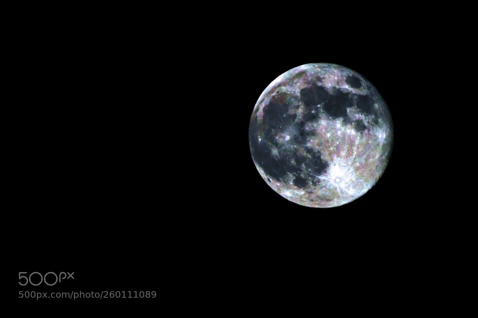 Nikon D7200 sample photo. Vivid moon photography
