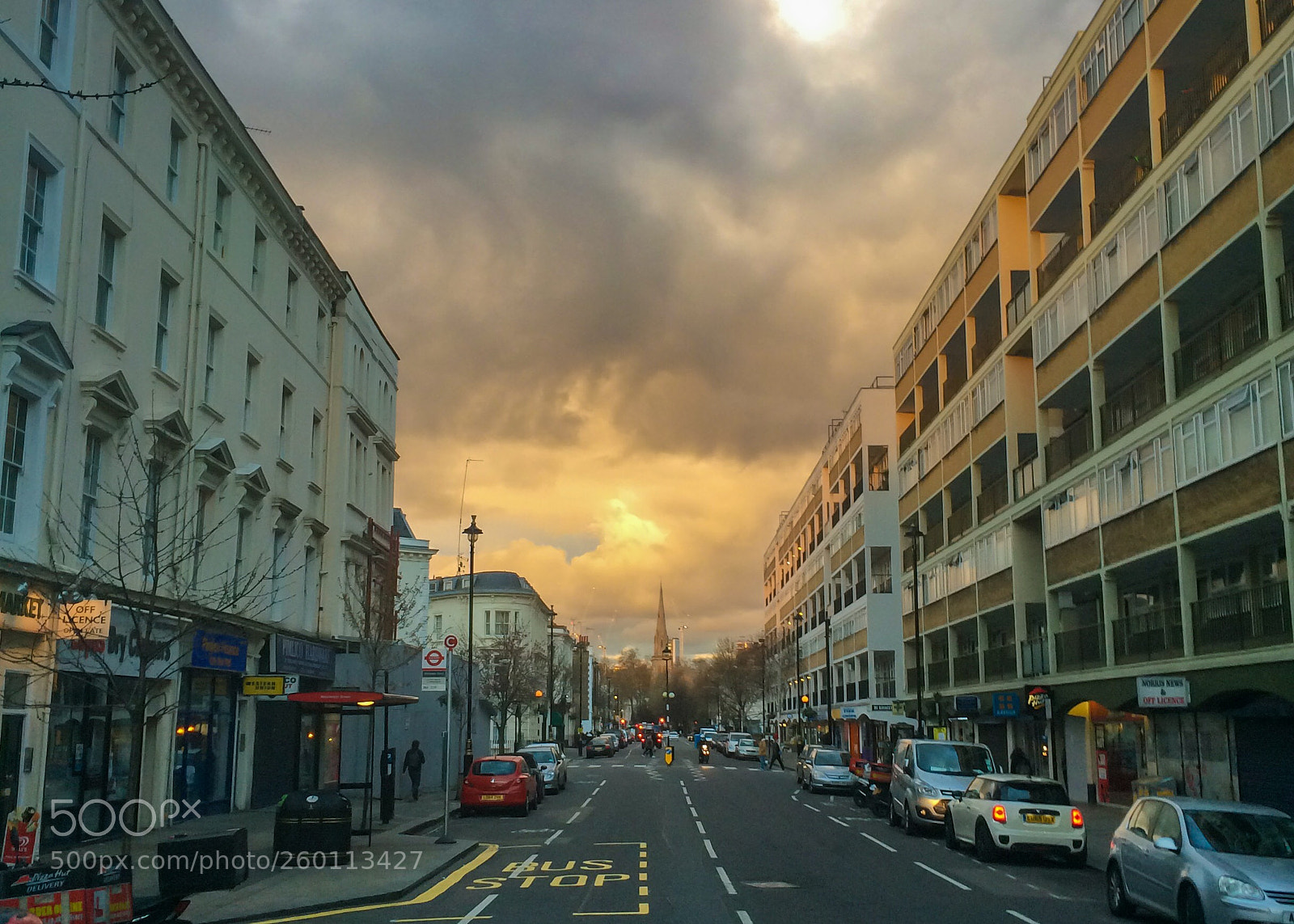 Apple iPhone 5s sample photo. Pimlico at sunset photography