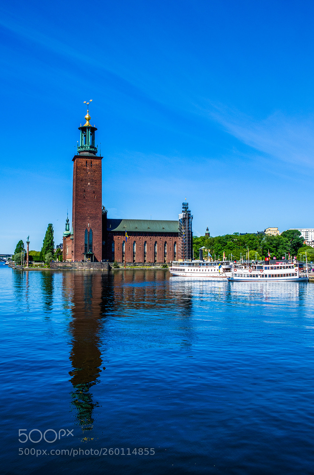 Nikon D7000 sample photo. Stockholm city hall photography