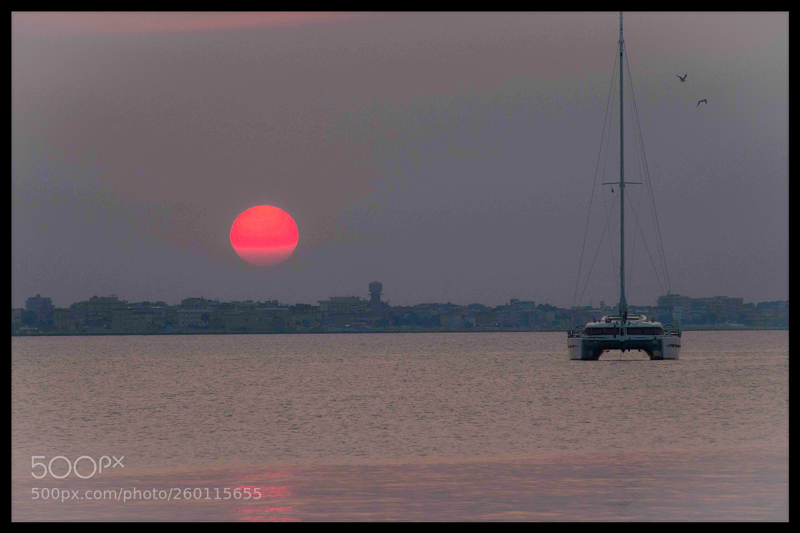 Canon EOS 70D sample photo. Tramonto a rimini photography