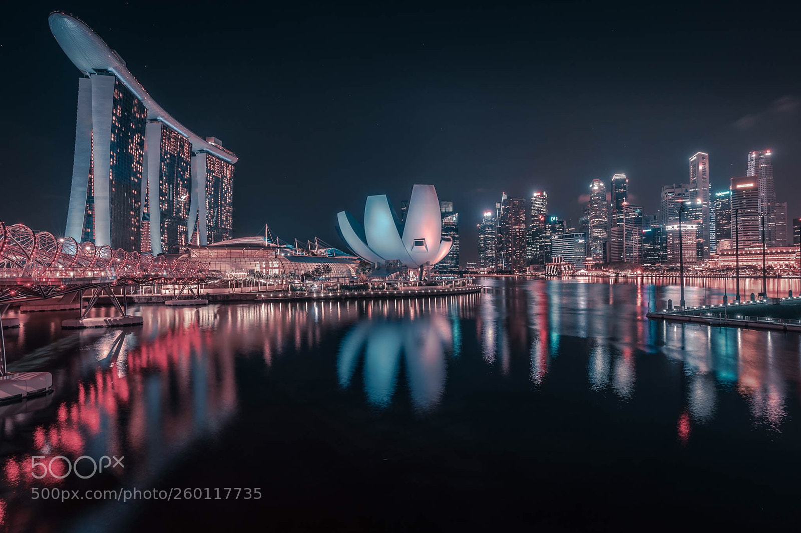 Sony a7 III sample photo. View from helix bridge photography
