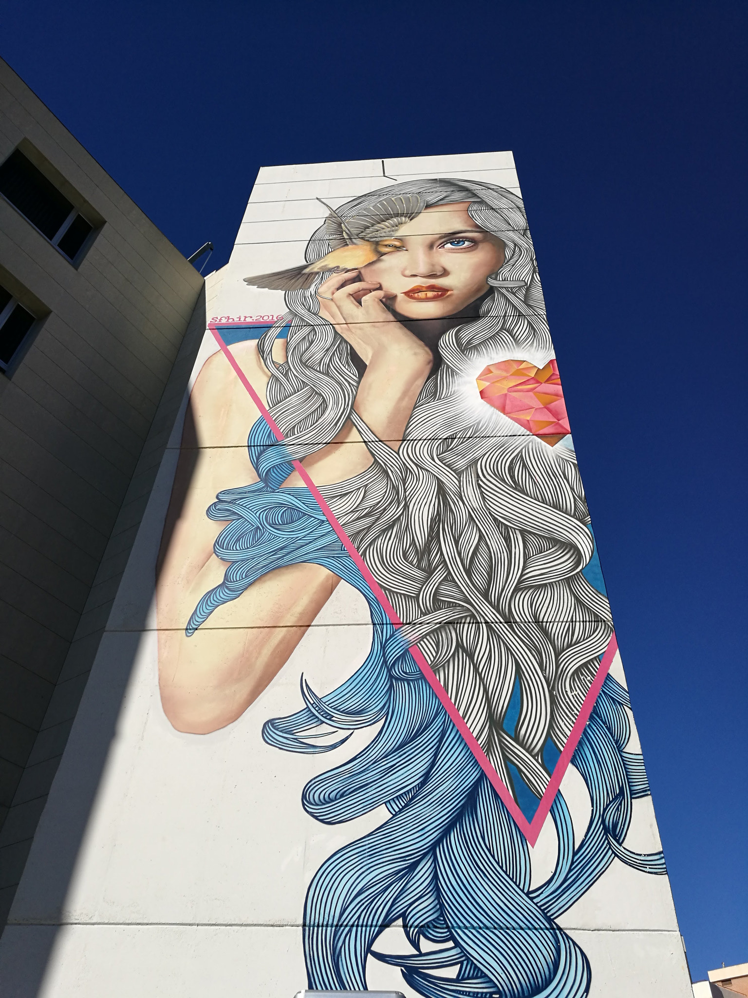 HUAWEI P9 Plus sample photo. Mural iii photography