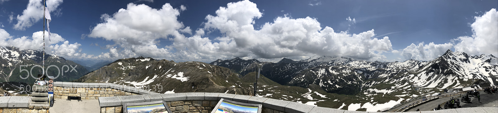 Apple iPhone 8 sample photo. Großglockner alpine road photography