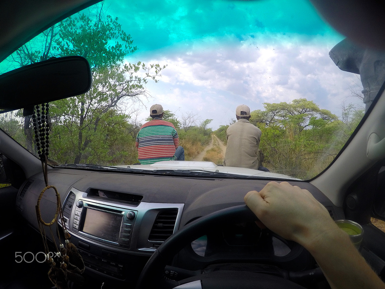 GoPro HERO4 Silver sample photo. Predator surveys with san bushmen photography