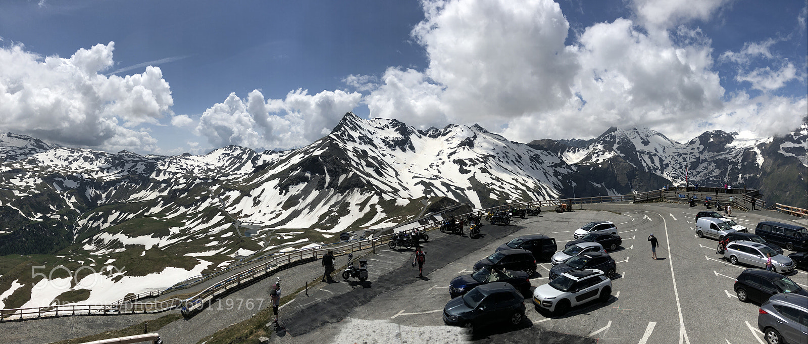 Apple iPhone 8 sample photo. Großglockner alpine road photography