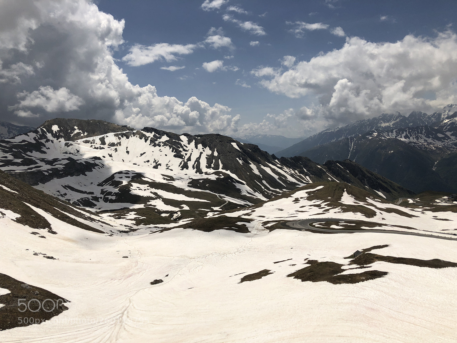 Apple iPhone 8 sample photo. Großglockner alpine road photography