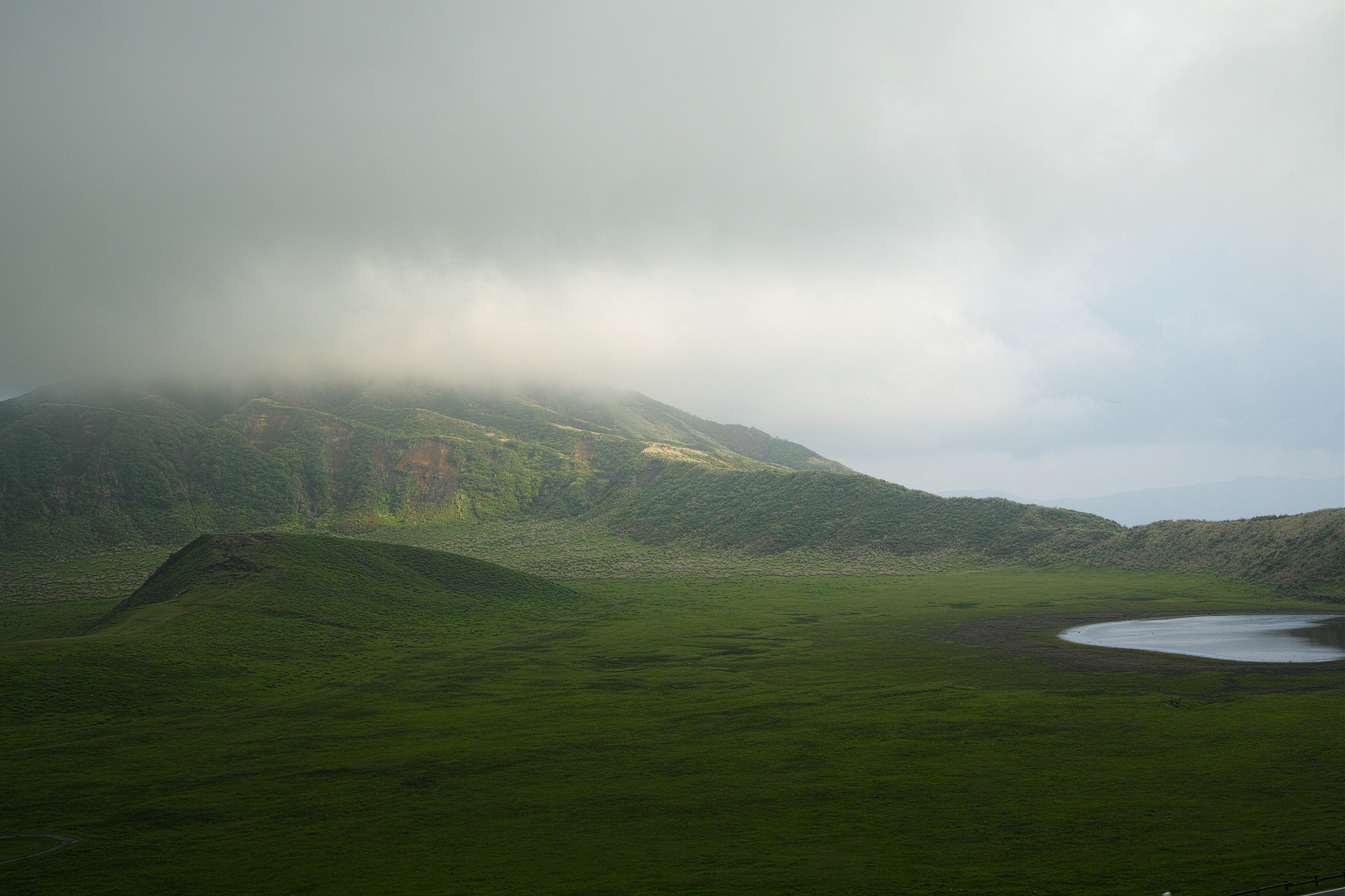 Sigma DP2 Merrill sample photo. Mt.aso photography