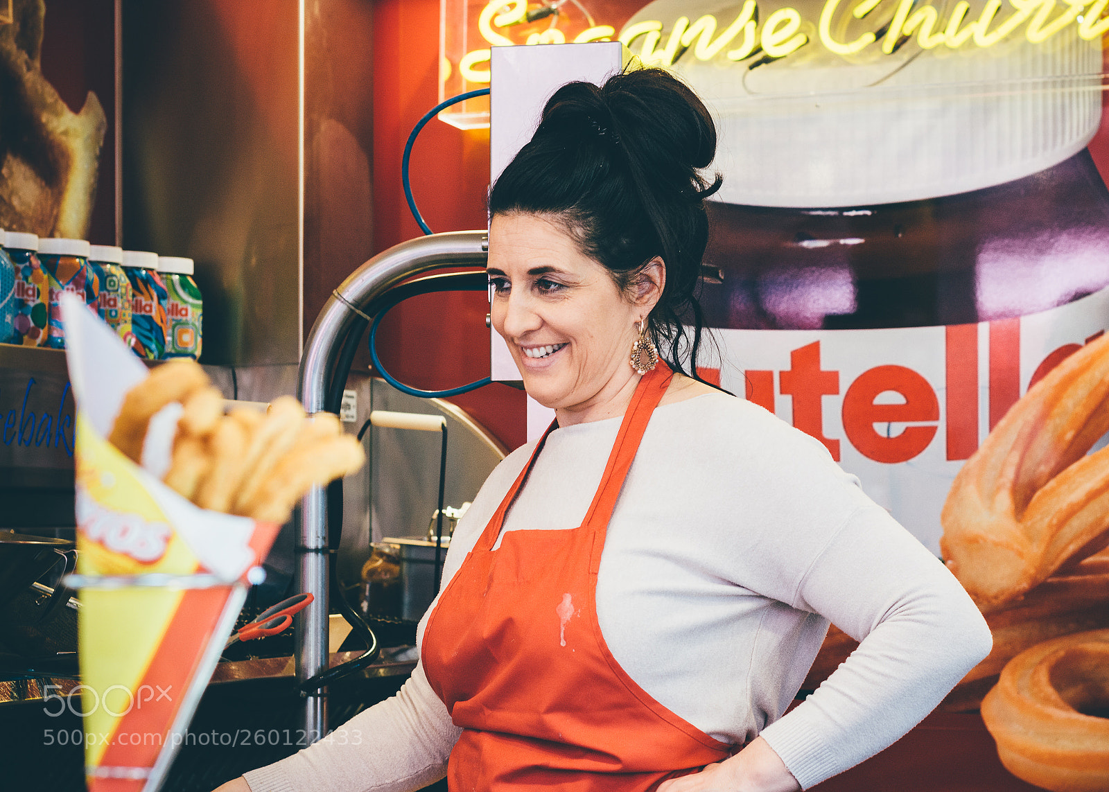 Nikon D7100 sample photo. Churros photography