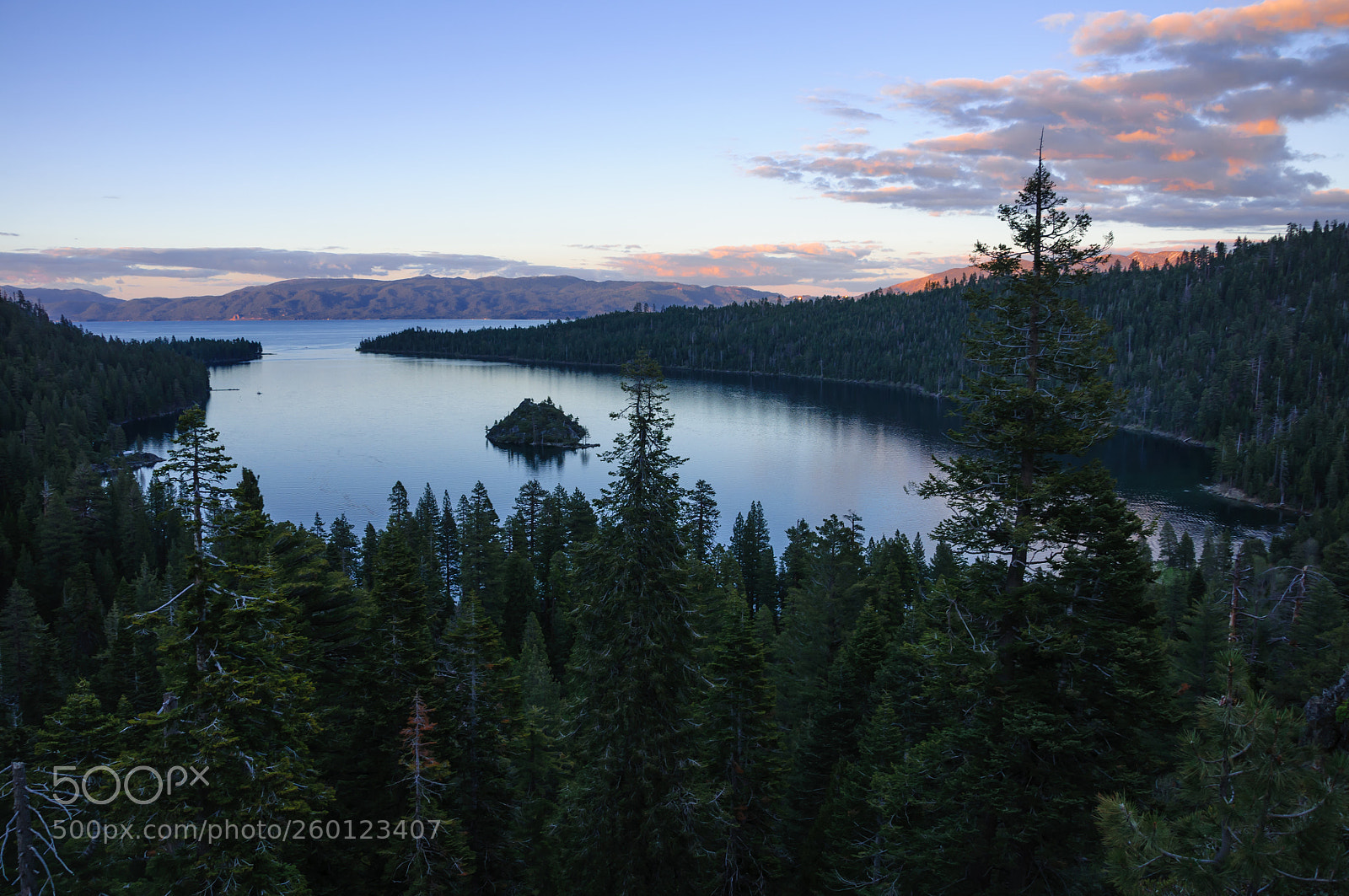 Nikon D90 sample photo. Sunset at emerald bay photography