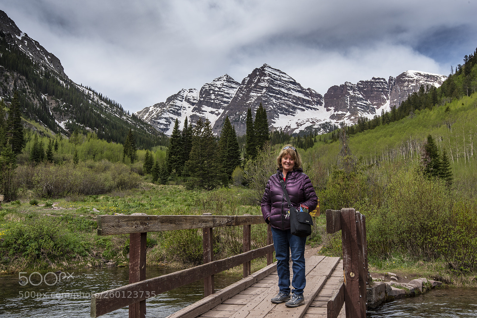 Nikon D810 sample photo. Julie at maroon bells photography