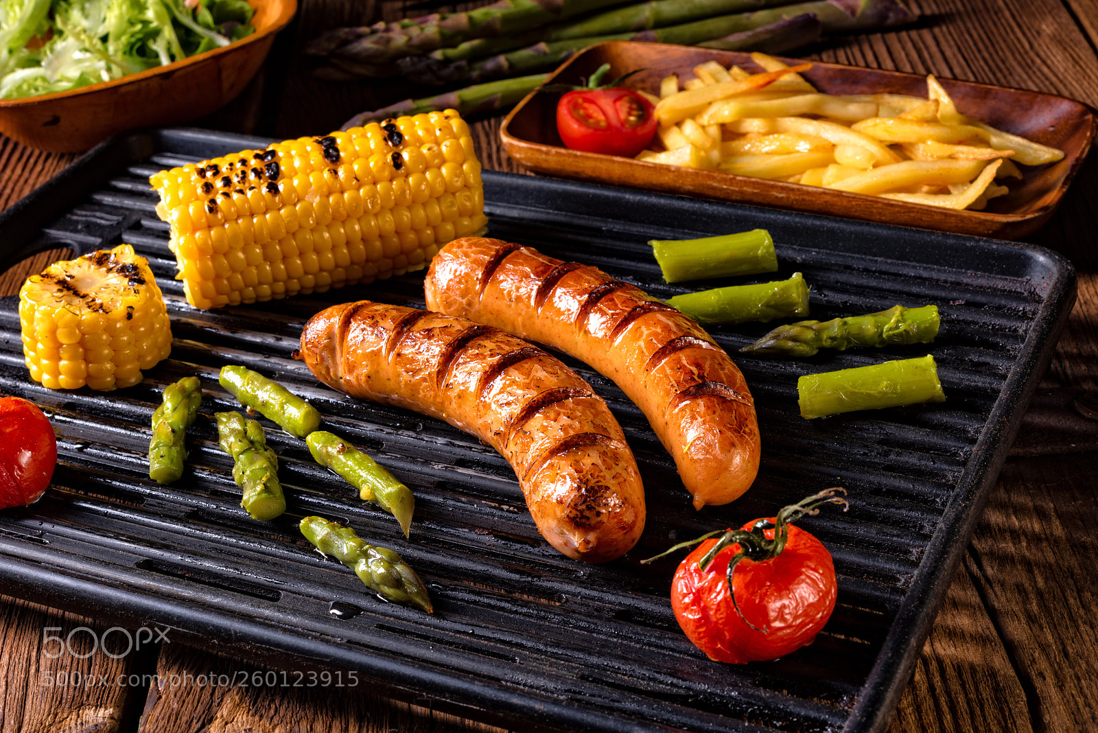 Nikon D810 sample photo. Grilled krakauer with french photography