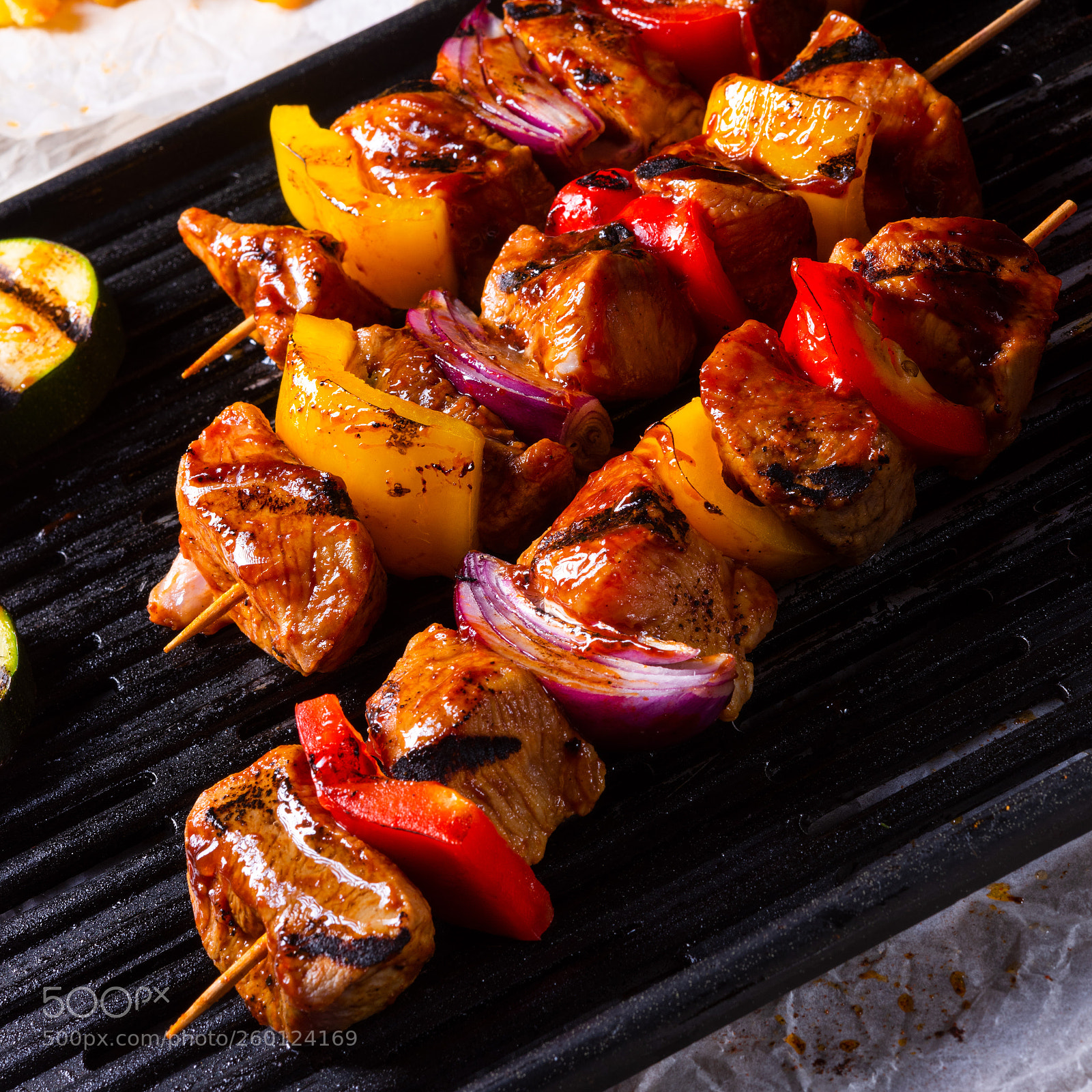 Nikon D810 sample photo. Rustic shish kebab skewers photography