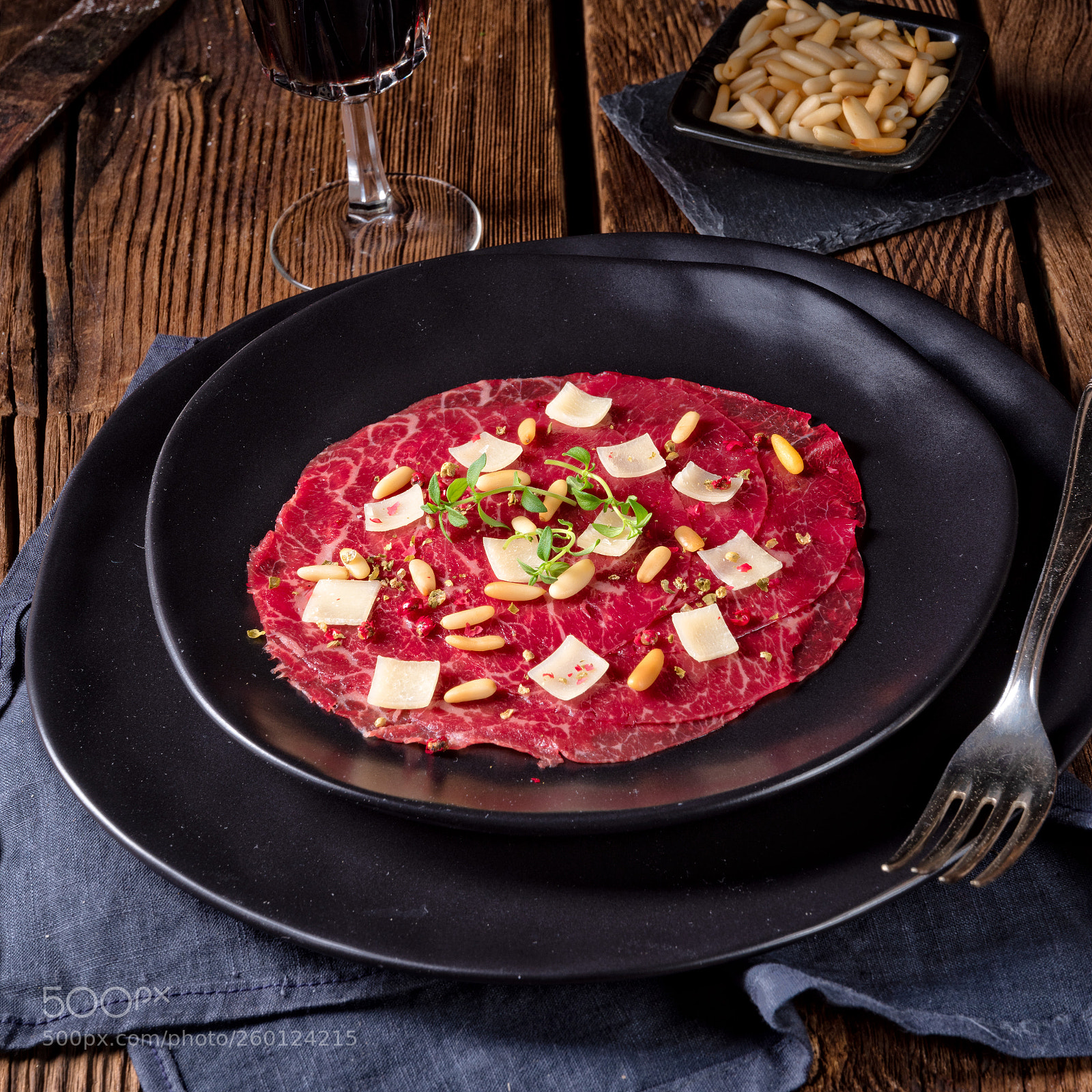 Nikon D810 sample photo. Carpaccio of beef with photography