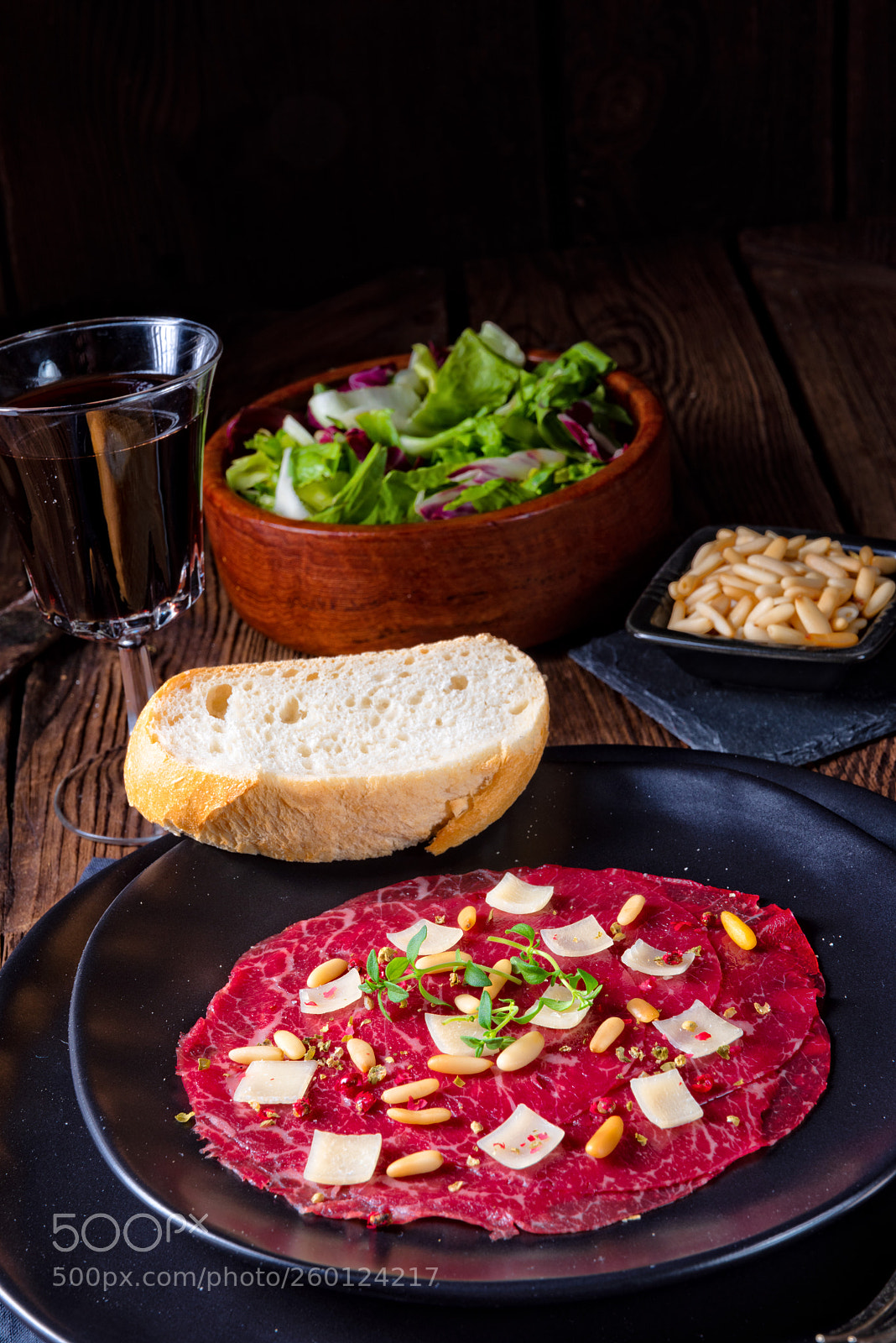 Nikon D810 sample photo. Carpaccio of beef with photography
