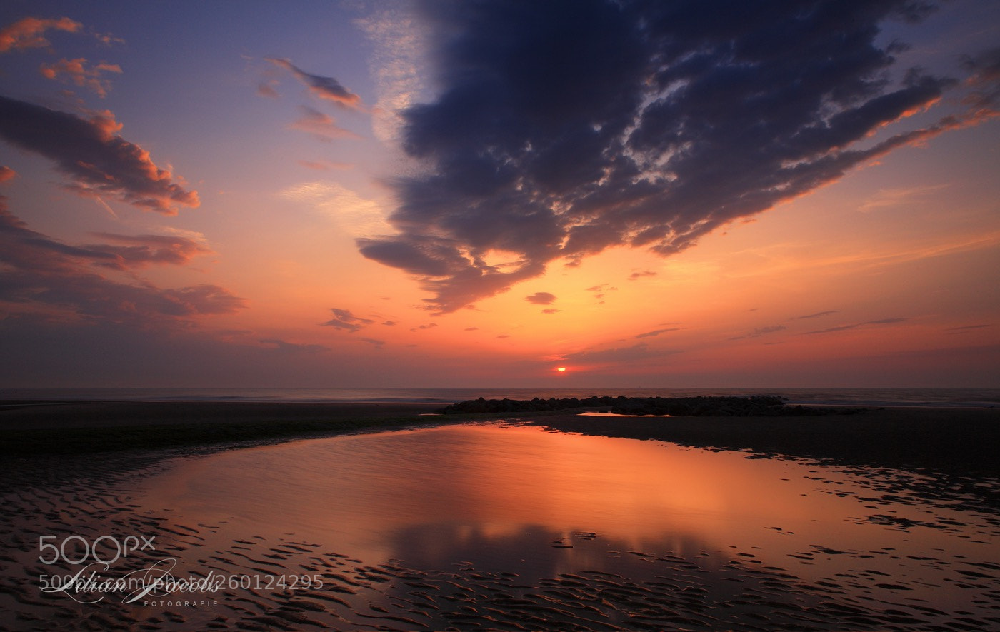Canon EOS 5D Mark II sample photo. Sunset at the beach photography