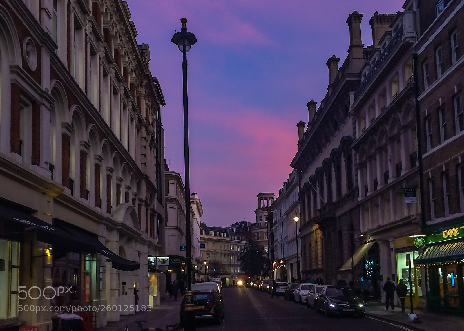 Apple iPhone 5s sample photo. Sunset streets photography