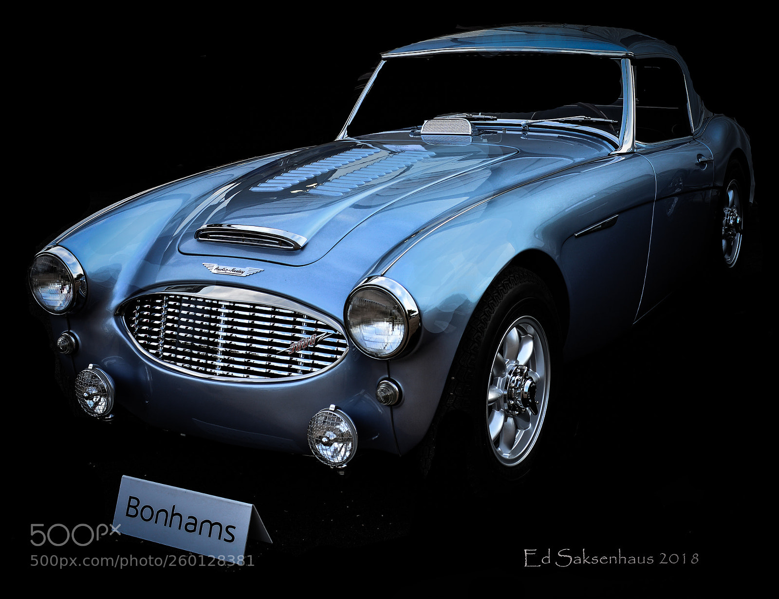 Nikon D800 sample photo. Austin healey photography