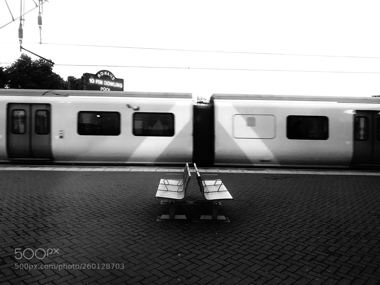 Apple iPhone 7 sample photo. Train is gone photography