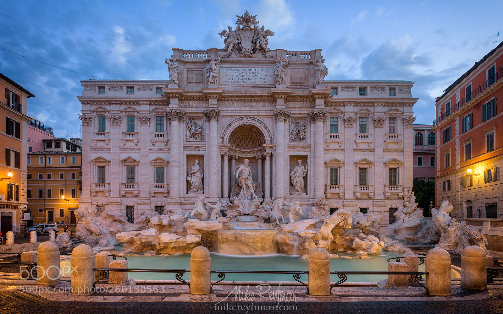 Nikon D850 sample photo. Fontaine de trevi photography