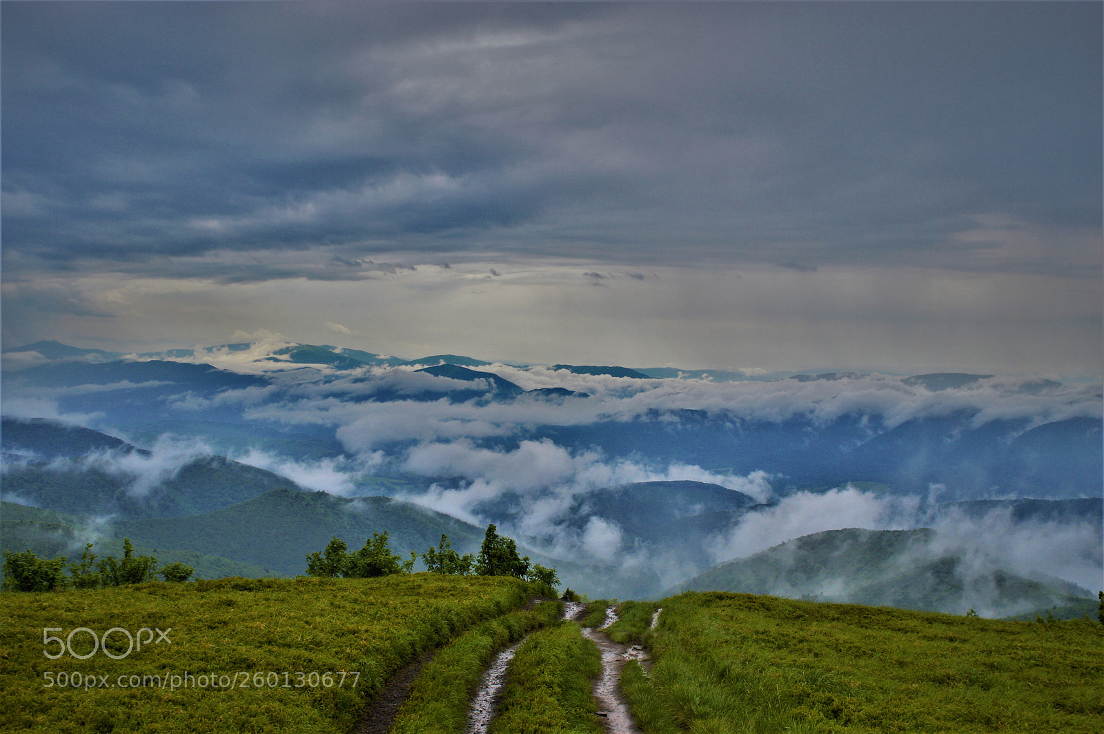Nikon D3200 sample photo. Clouds and mountains photography