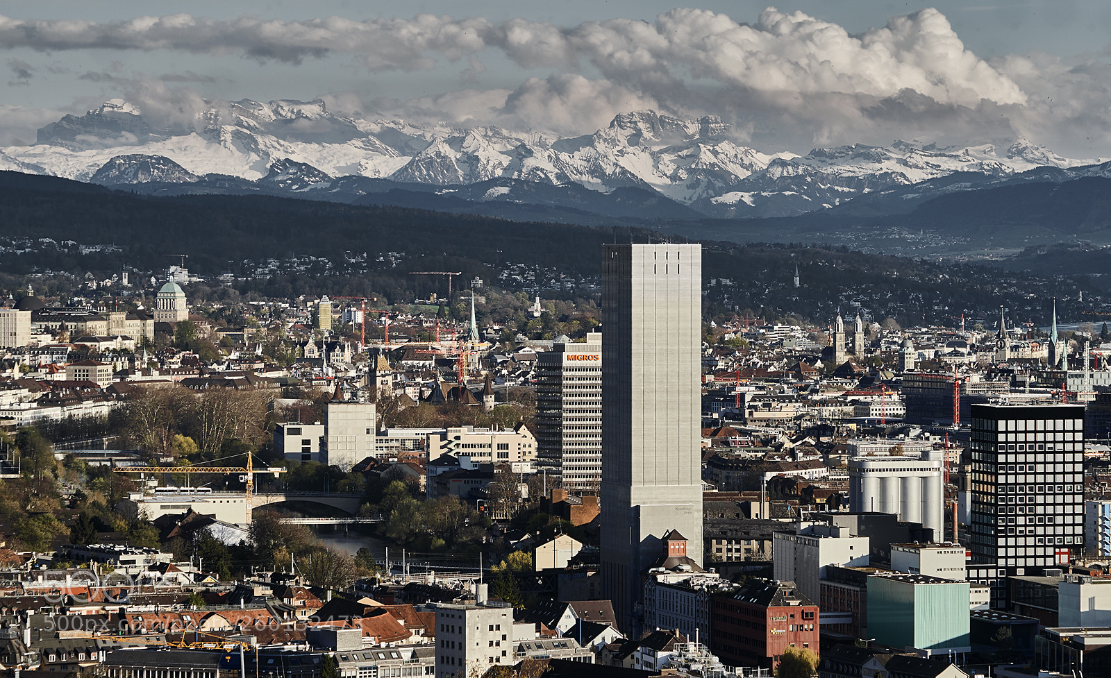 Sony a7 II sample photo. Zurich cityscape photography