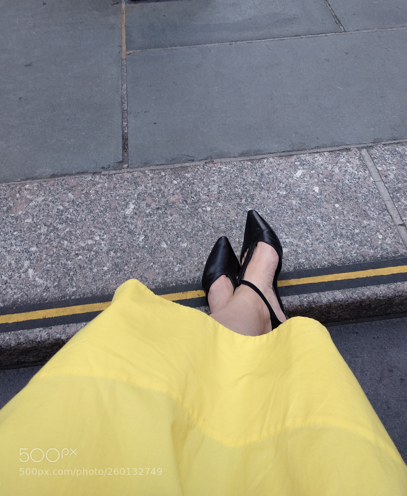 Xiaomi Mi A1 sample photo. Lady in yellow... photography