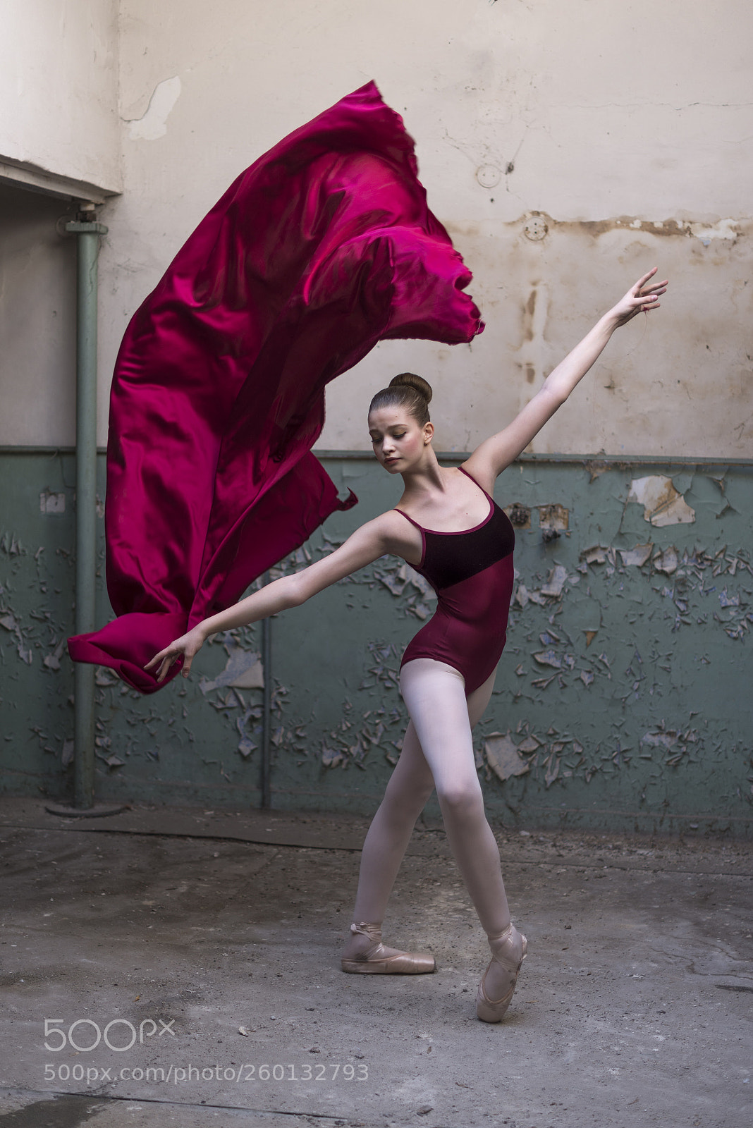 Nikon D610 sample photo. Flying scarf photography