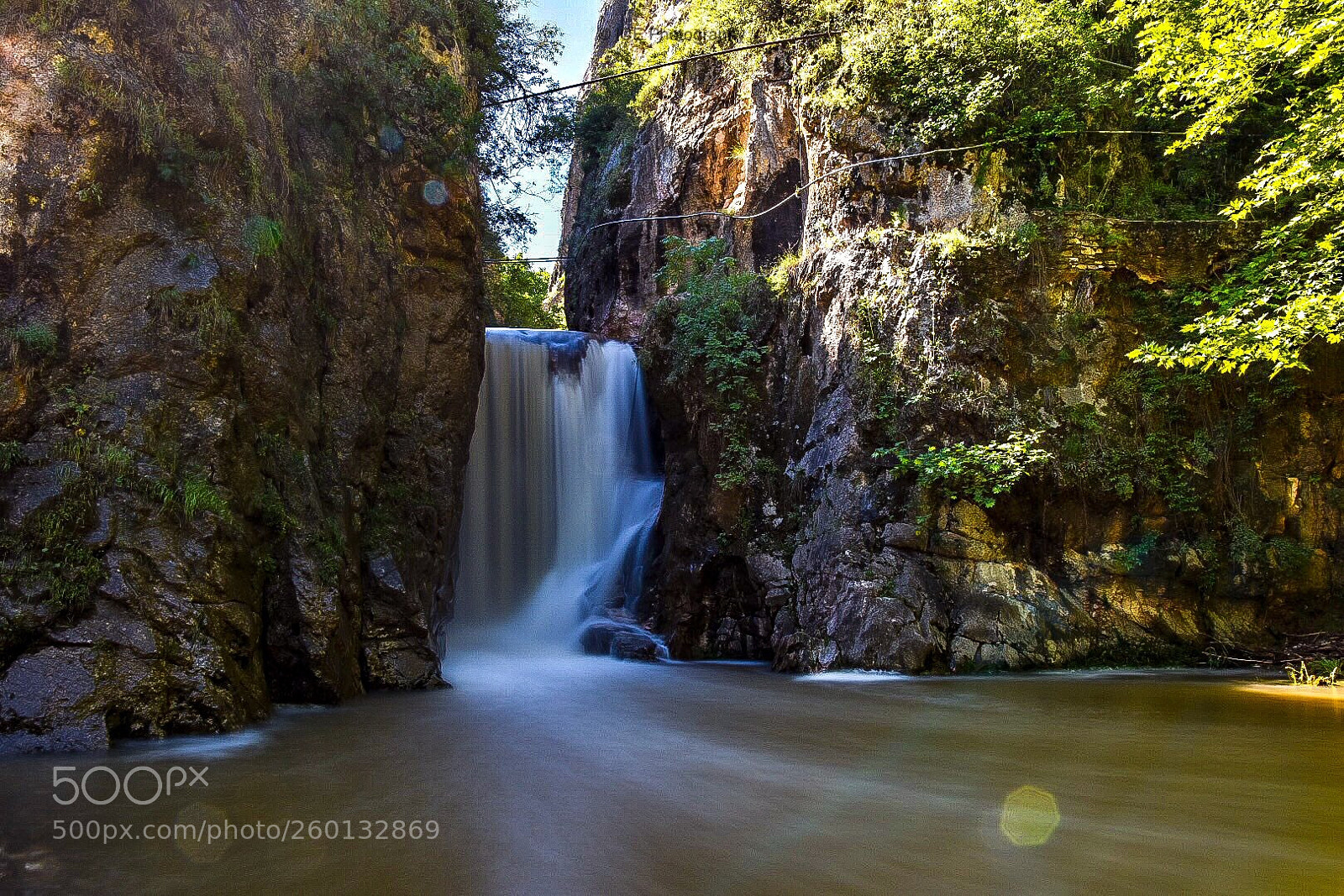 Nikon D7200 sample photo. Waterfall photography