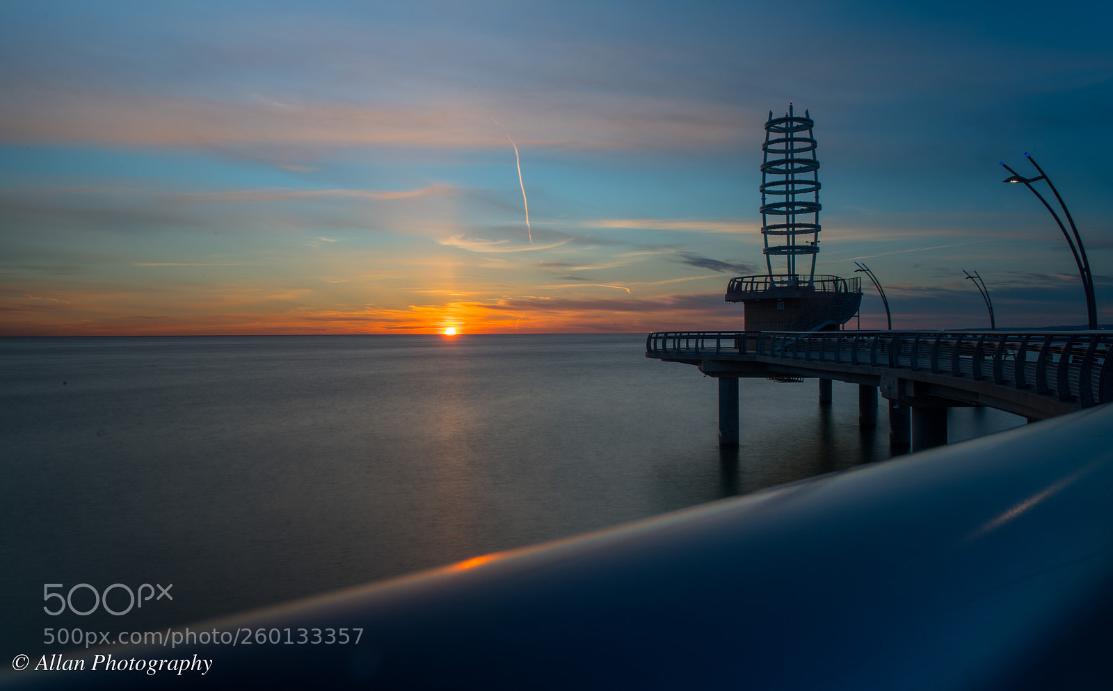 Nikon D850 sample photo. Sunrise with lighthouse photography