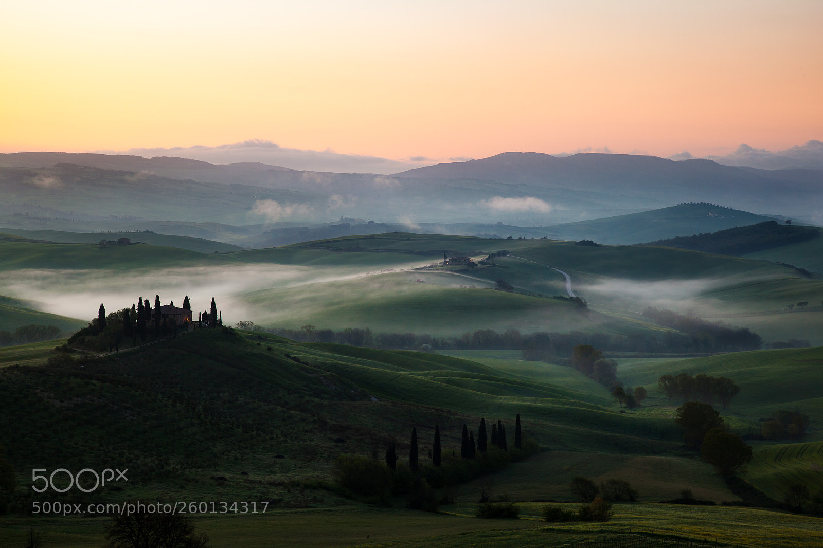 Canon EOS 5D Mark II sample photo. Italy – tuscany dawn #4 photography
