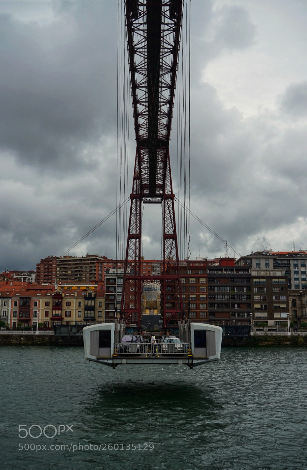 Sony a7 II sample photo. Puente colgante de bizkaia photography