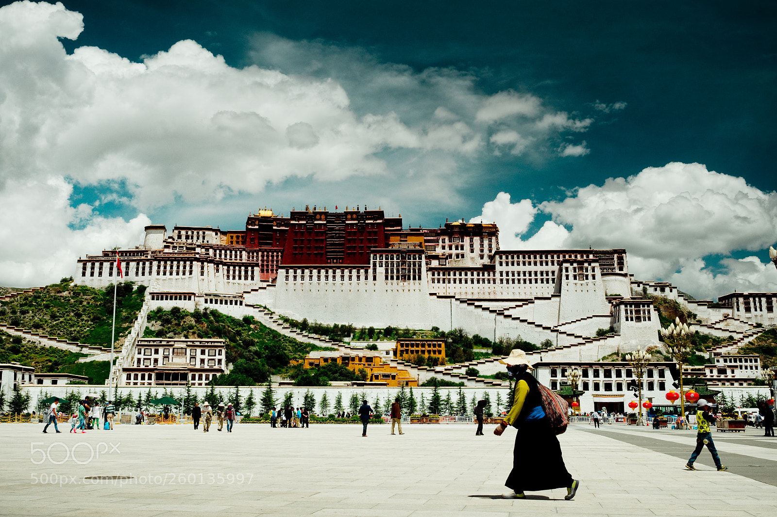 Panasonic Lumix DMC-GH4 sample photo. Potala palace time lapse photography
