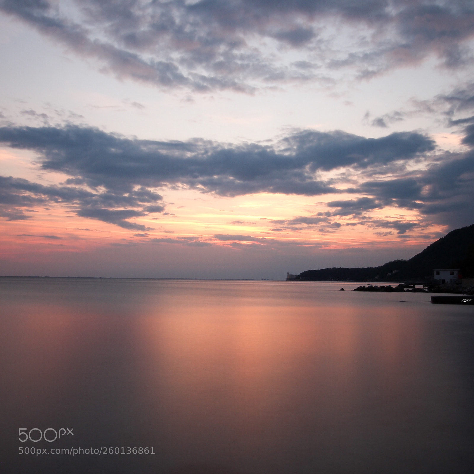 Canon EOS 700D (EOS Rebel T5i / EOS Kiss X7i) sample photo. Sunset in trieste photography