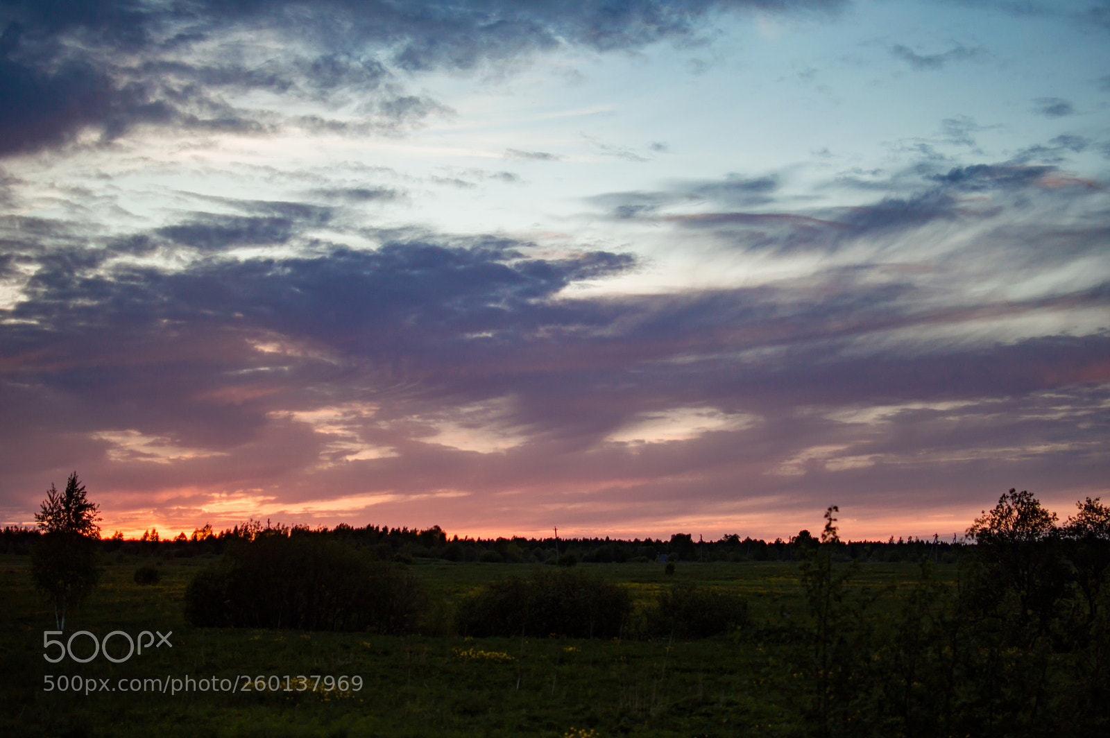 Nikon D3200 sample photo. Sunset in the country photography