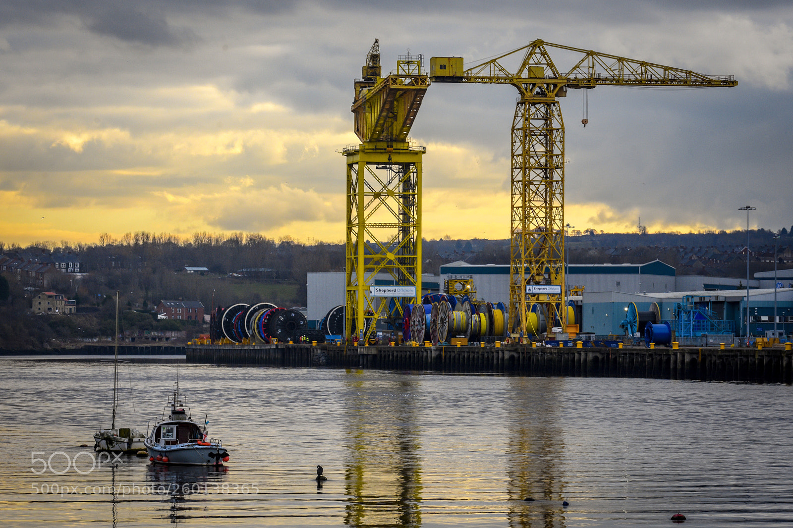 Nikon D7200 sample photo. Industry on the river photography