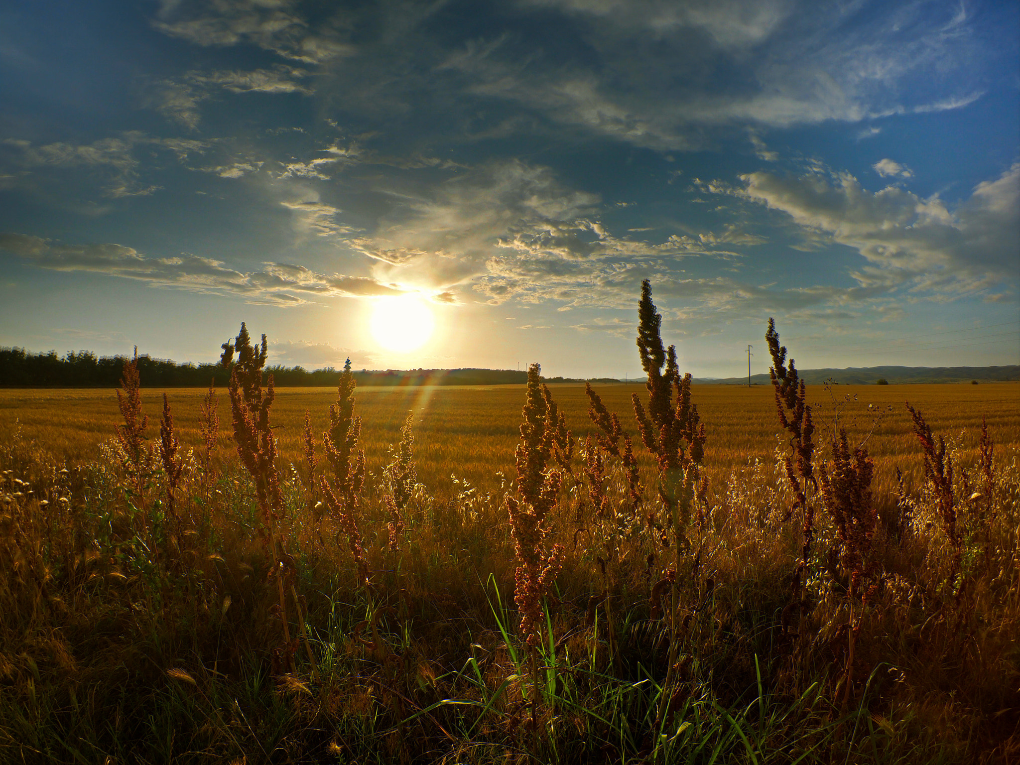 GoPro Hero6 Black sample photo. Sunset photography