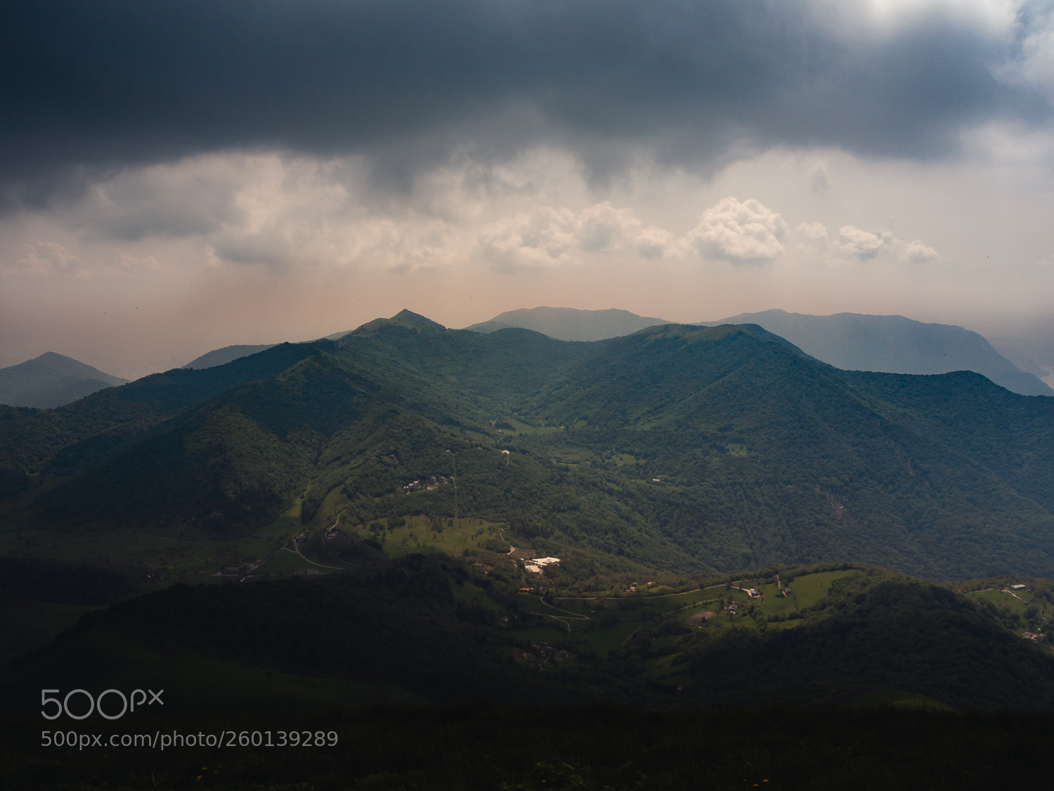 Olympus OM-D E-M10 II sample photo. View from monte san photography