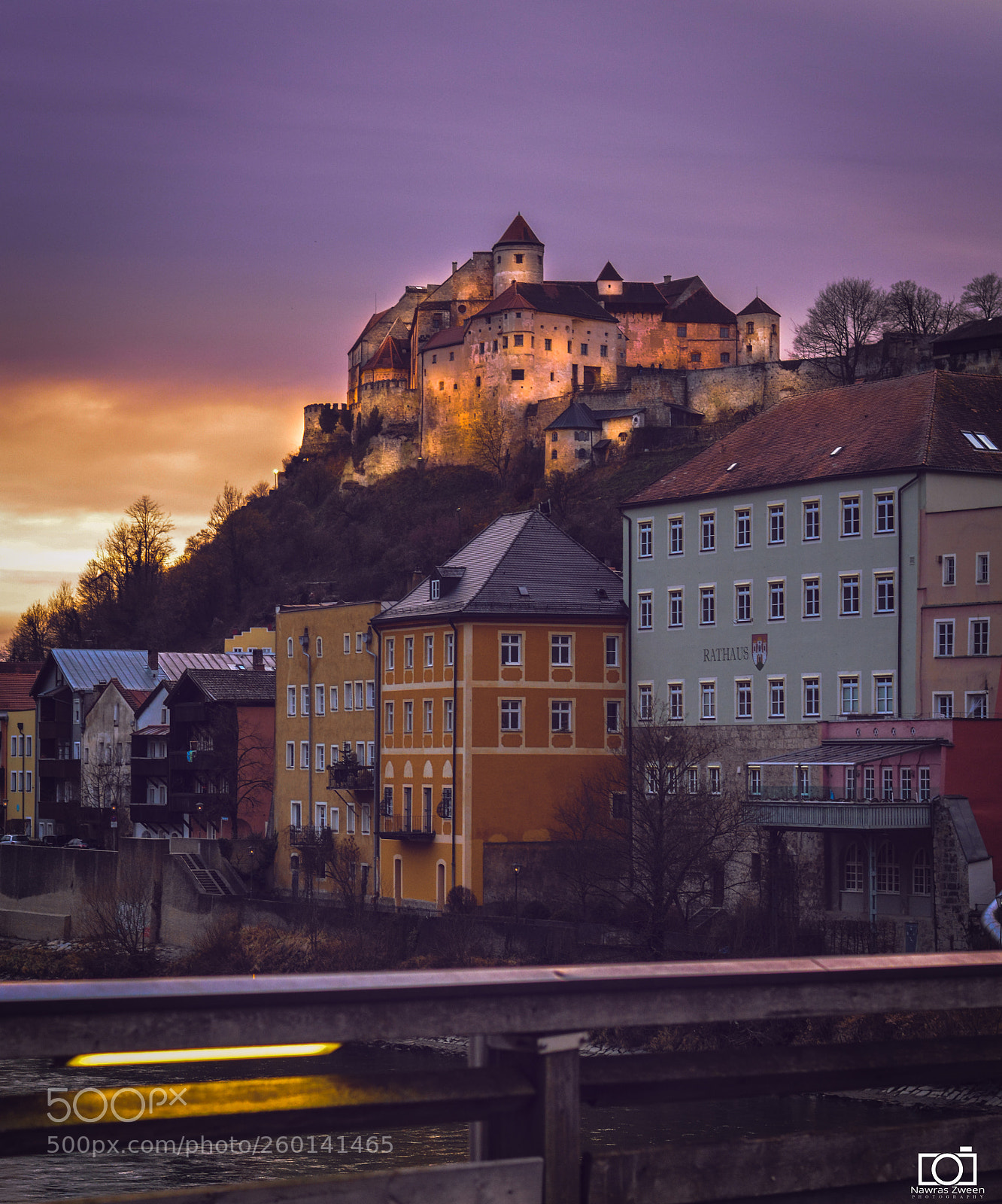 Nikon D5200 sample photo. Burg zu burghausen photography