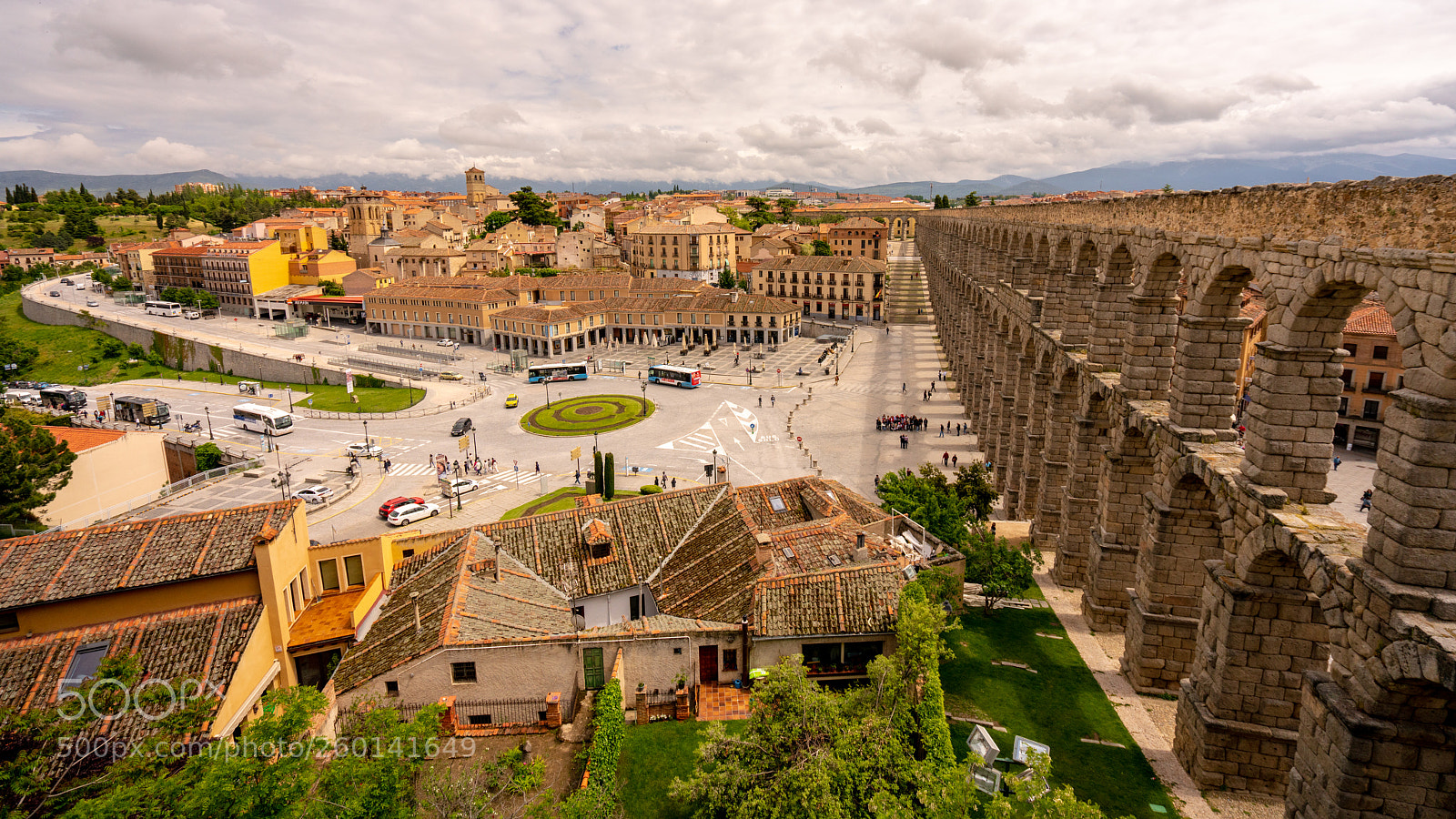 Sony a7R II sample photo. Segovia aqueduct photography