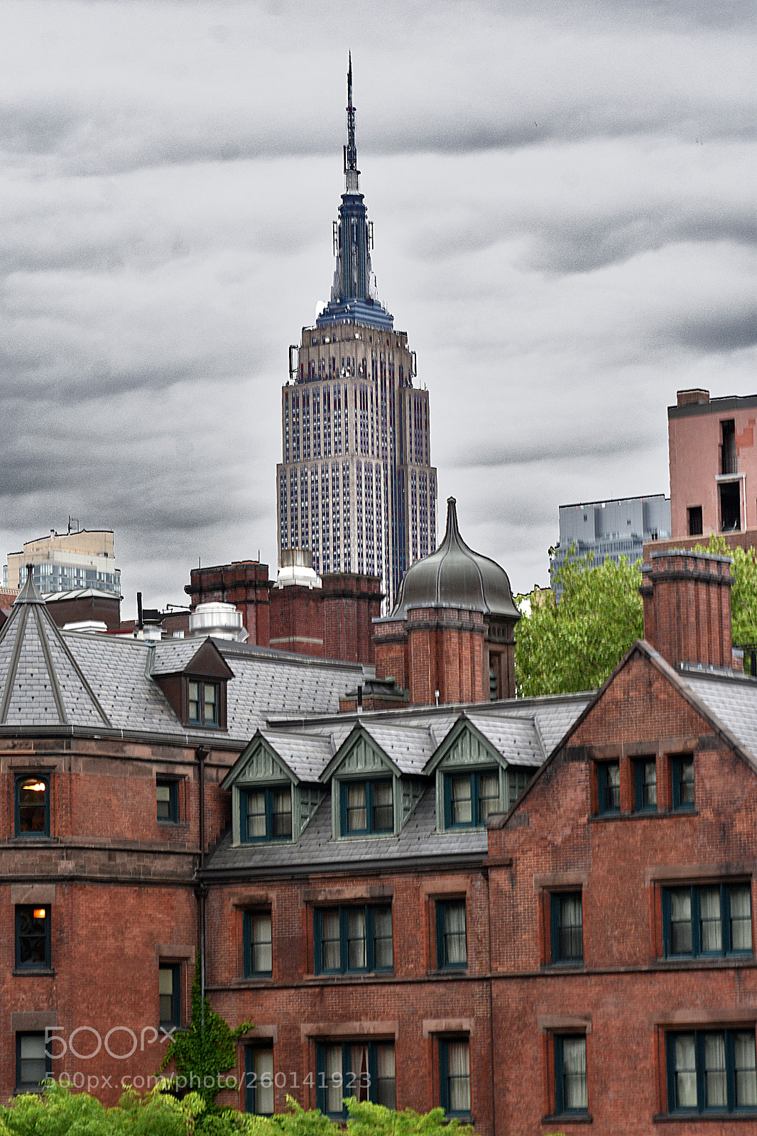Nikon D3400 sample photo. Empire state in background photography