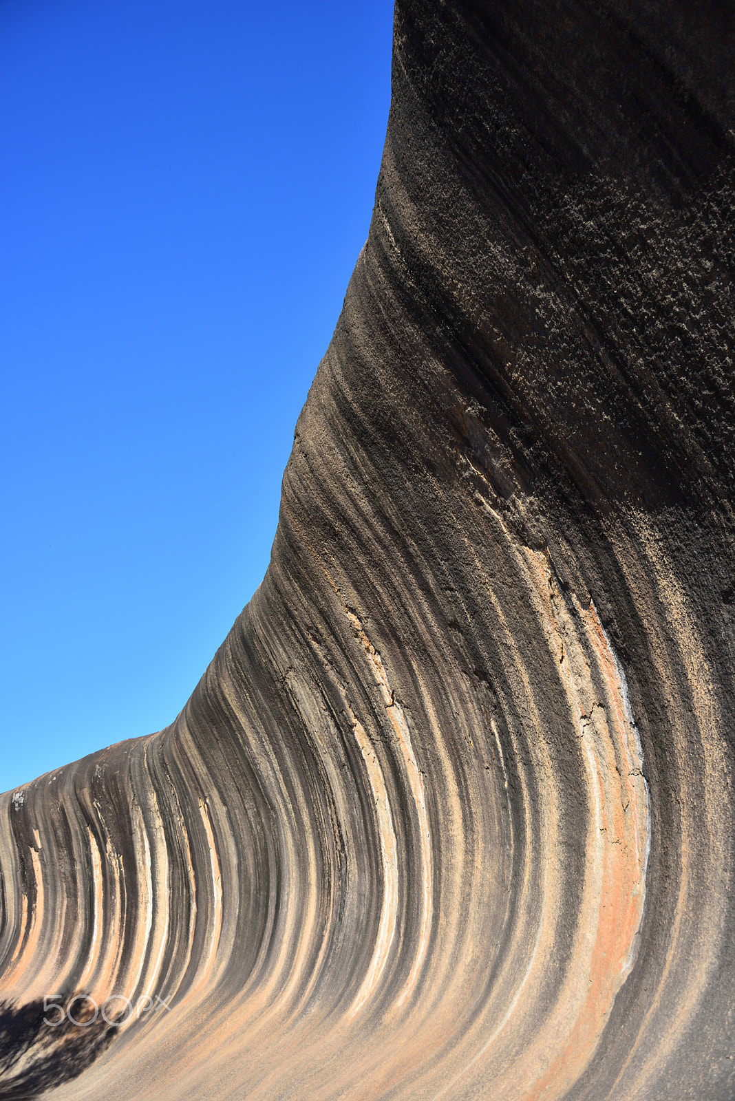 Nikon D810 sample photo. Wave rock photography