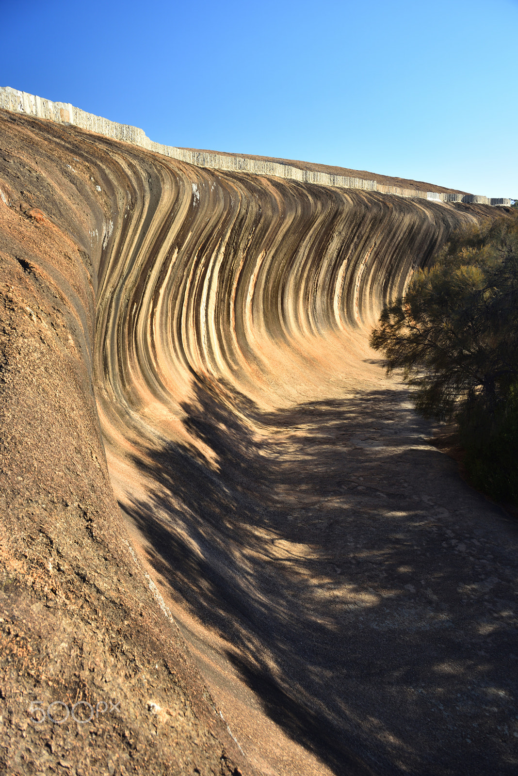Nikon D810 sample photo. Wave rock photography
