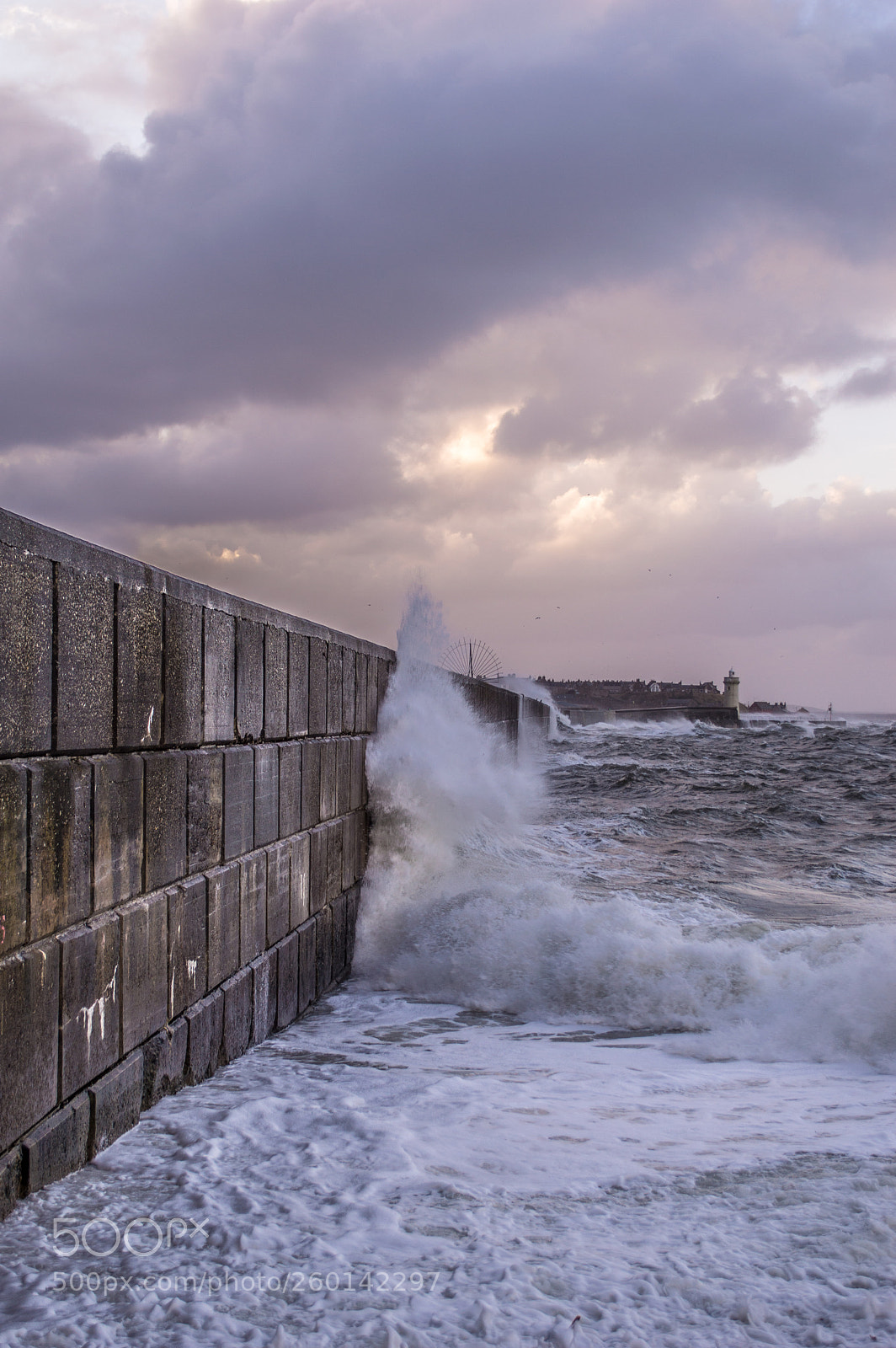 Nikon D3200 sample photo. Storm at buckie photography