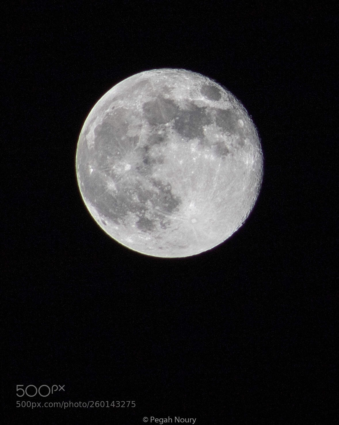 Canon EOS 750D (EOS Rebel T6i / EOS Kiss X8i) sample photo. The moon shines clear photography